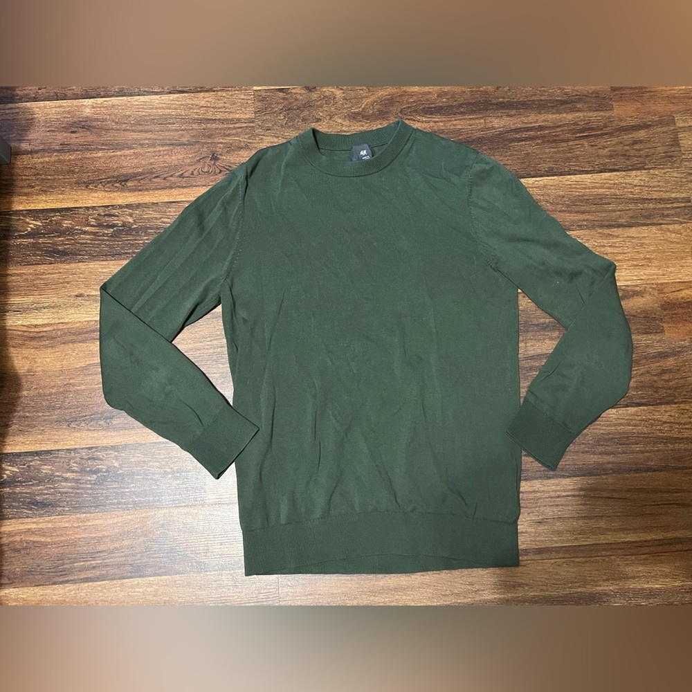 Green H&M Men Sweater